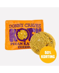 Pecan karamel zeezout koek