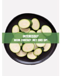 Courgette plakjes schuin 25mm