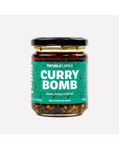 Curry Bomb Crispy Chili Oil (Indian)