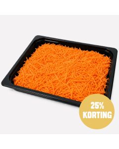 Winterpeen oranje gesneden stift 5 mm