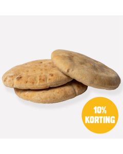 Brewlicious pita met brouwgraan