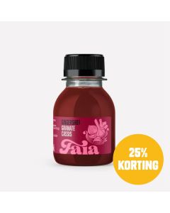 Gembershot granaatappel cassis