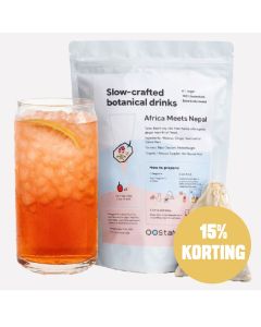Smaakmaker voor water Africa meets Nepal - Hibiscus & gember 5L bag