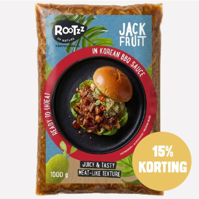 Jackfruit in Korean barbecue sauce