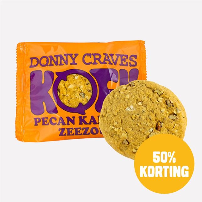 Pecan karamel zeezout koek