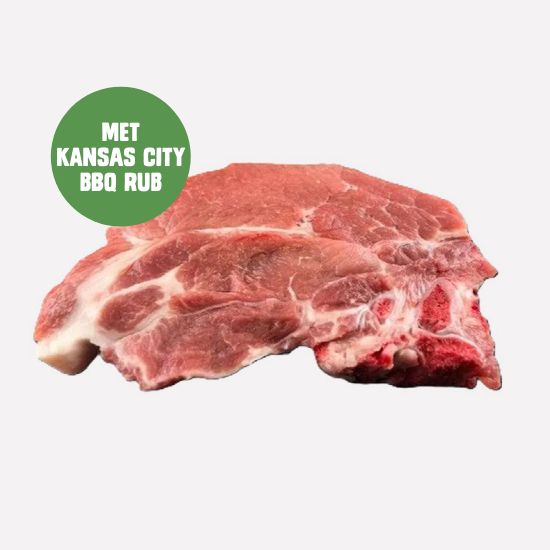 Schouderkarbonade gekruid