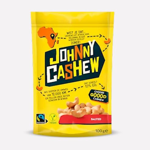 Cashew Gebrand Gezouten 100G 