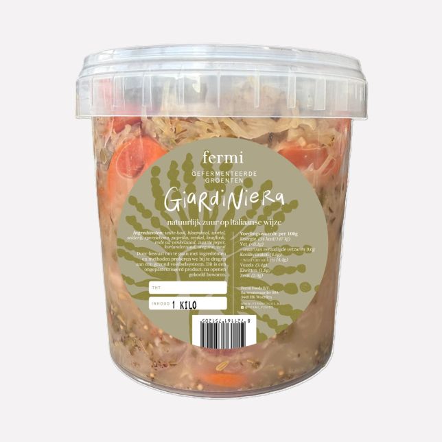 Gefermenteerde groenten - Giardiniera (Italiaans)