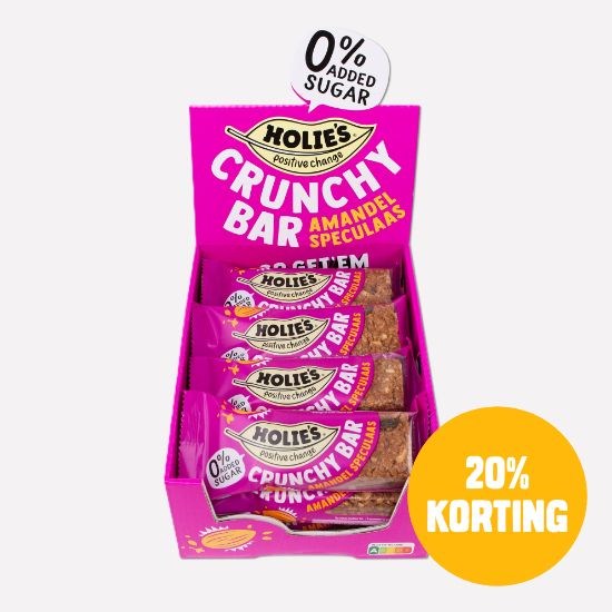 Holie's Crunchy Bar Amandel Speculaas