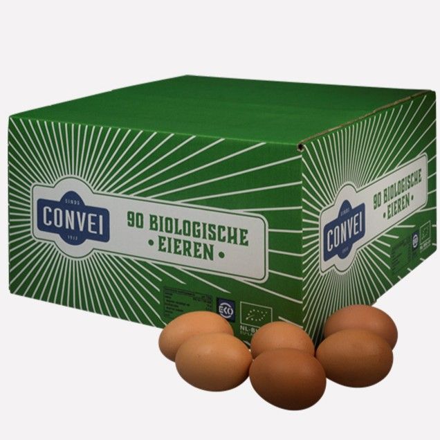 Eieren klasse A maat M/L (b)