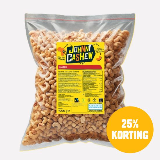 Cashew Gebrand Gezouten Bulk