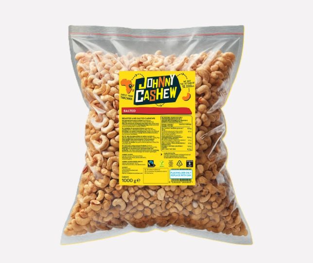 Cashew Gebrand Gezouten Bulk