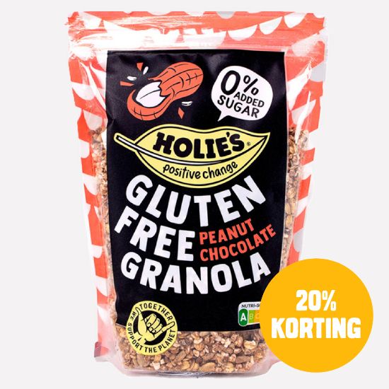 Holie's Glutenvrije Granola Peanut Chocolate