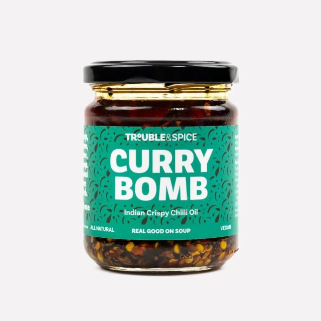 Curry Bomb Crispy Chili Oil (Indian)