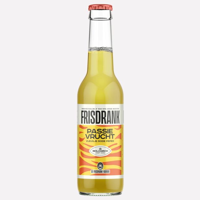 Frisdrank - Passievrucht & rode peper (fles)