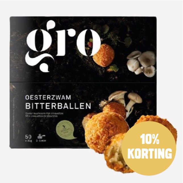 Oesterzwam bitterbal