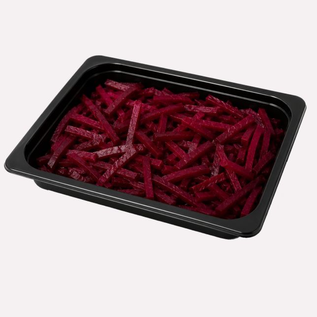 Biet rood gekookt gesneden stift 10 mm 
