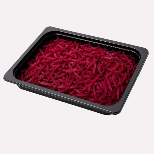 Biet rood gekookt gesneden stift 5 mm 