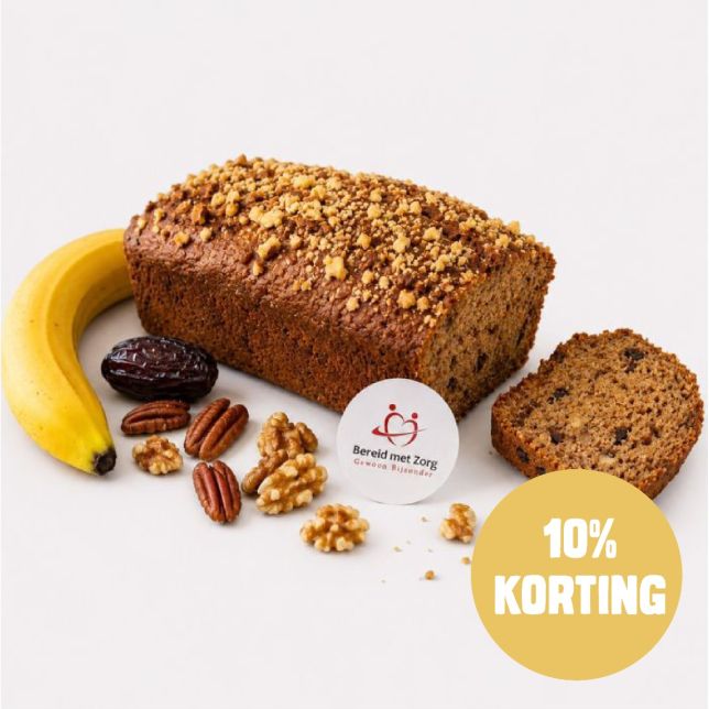 Circulaire bananenbrood loaf