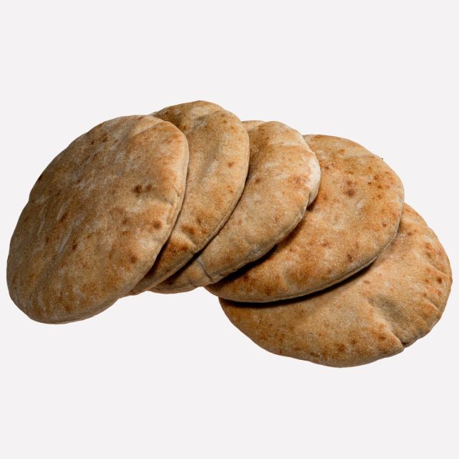Brewlicious pita met brouwgraan