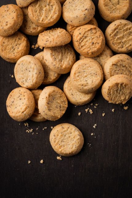 Citroen maanzaad koekjes