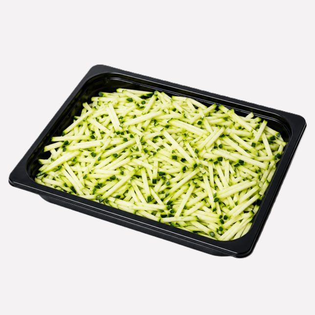 Courgette gesneden stift 10 mm