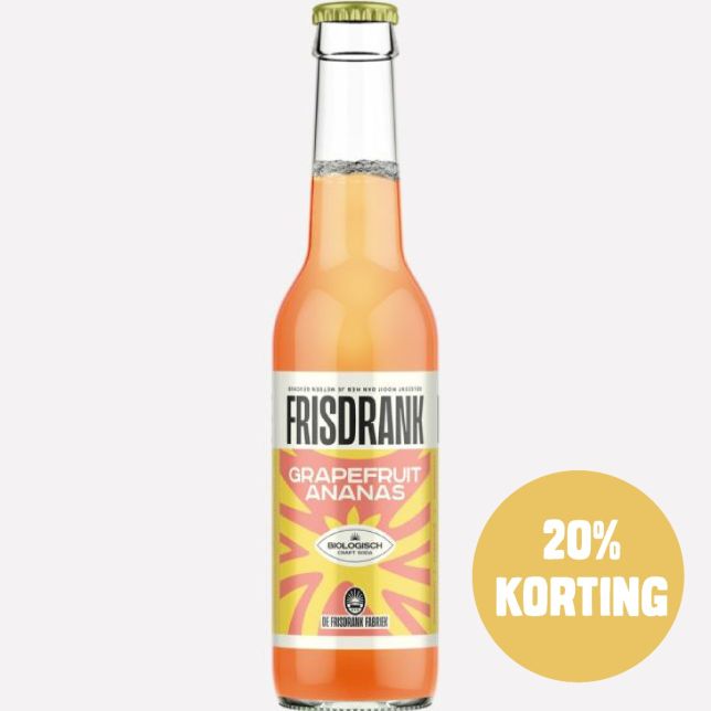 Frisdrank - Grapefruit & ananas (fles)