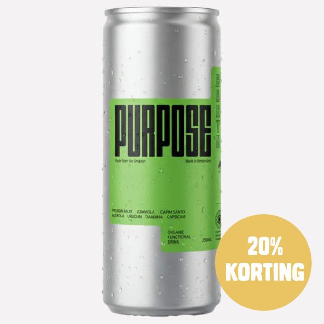Functionele frisdrank - Purpose (blik)