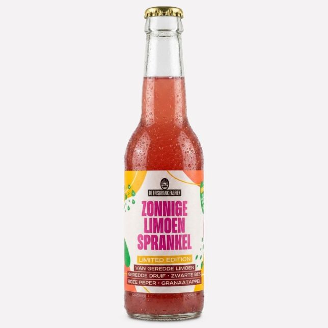 Frisdrank - Zonnige Limoen Sprankel (fles)