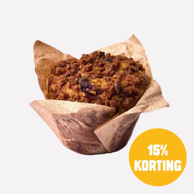 Muffin blueberry & koek