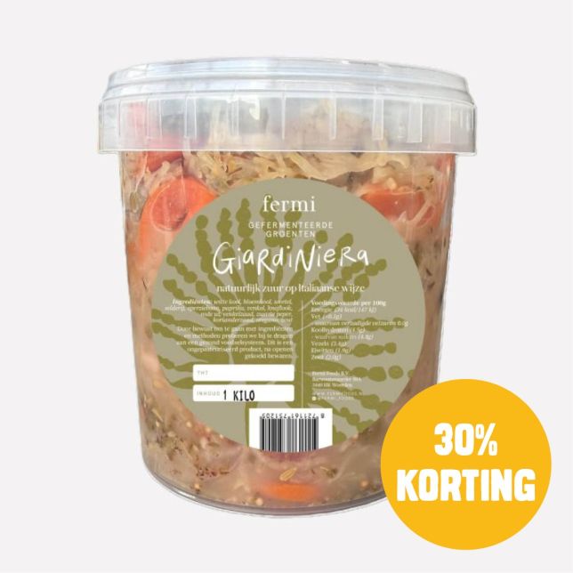 Gefermenteerde groenten - Giardiniera (Italiaans)