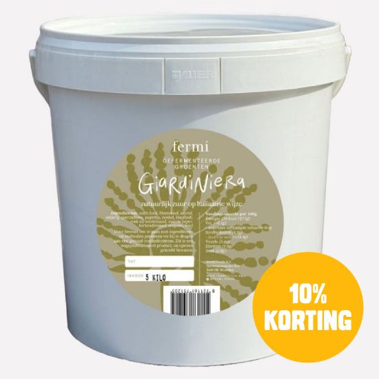 Gefermenteerde groenten - Giardiniera (Italiaans)