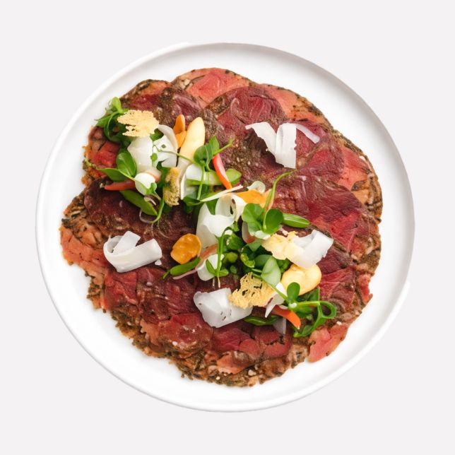 Runder carpaccio (hybride)