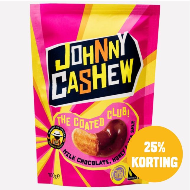 Cashew melkchocolade honing zeezout 100G