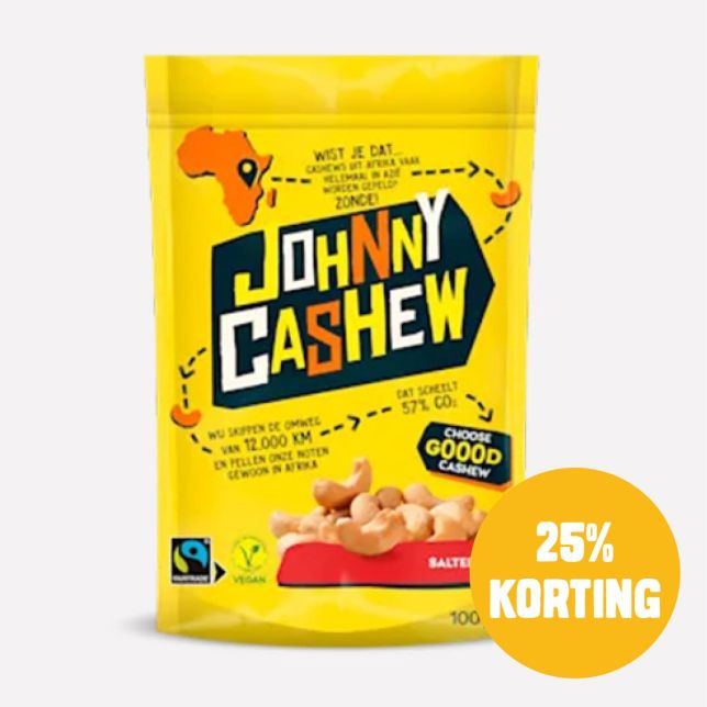 Cashew Gebrand Gezouten 100G 