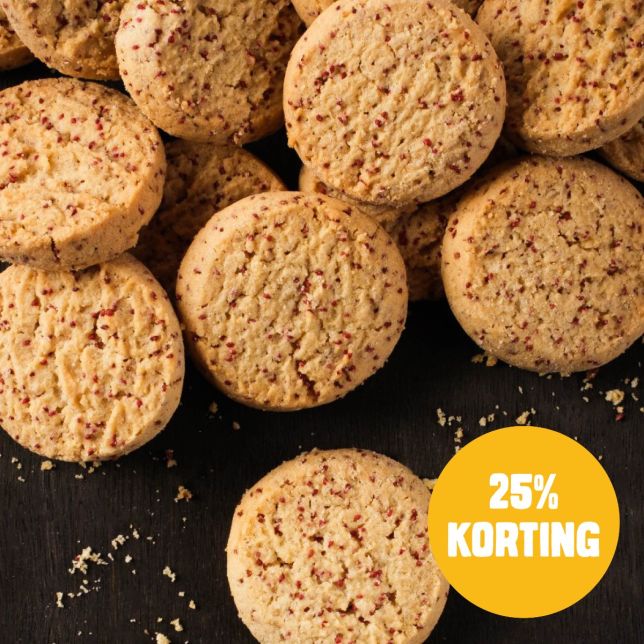 Cranberry Vanille Koekjes (middelgroot)