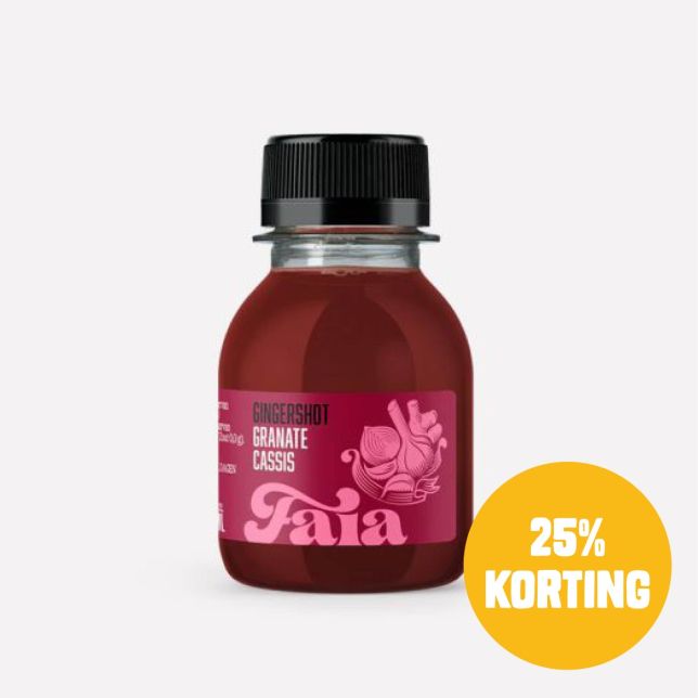 Gembershot granaatappel cassis