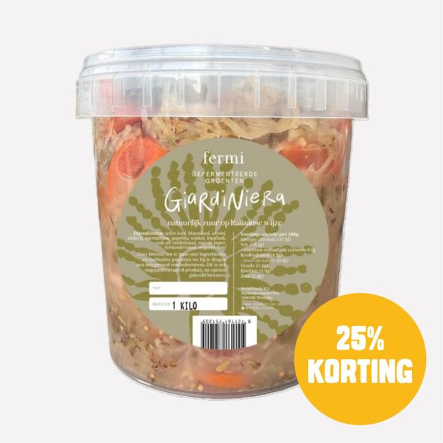 Gefermenteerde groenten - Giardiniera (Italiaans)