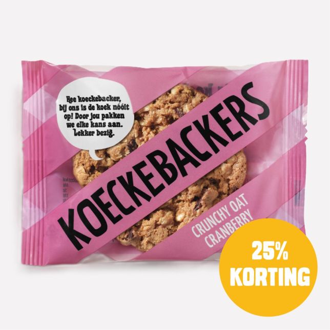 Crunchy Oat Cranberry Cookie (groot)