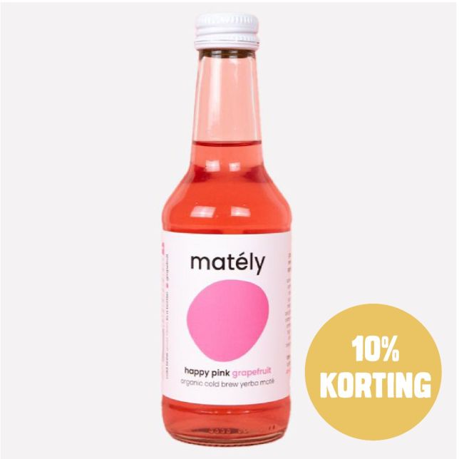 Mately - Cold Brew Mate - Happy Pink (grapefruit)
