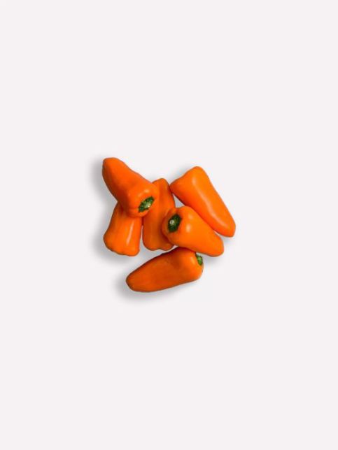 Puntpaprika mini oranje
