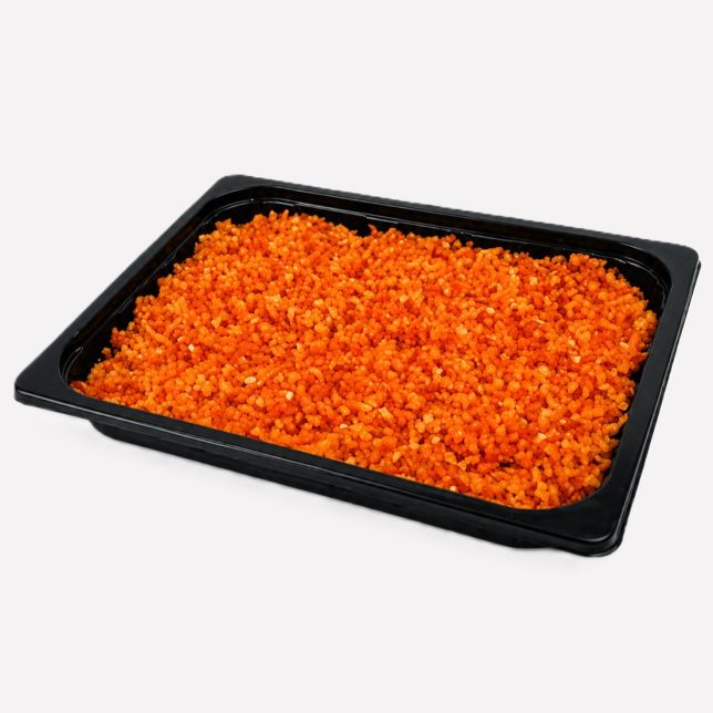 Paprika rood gesneden blok 5 mm