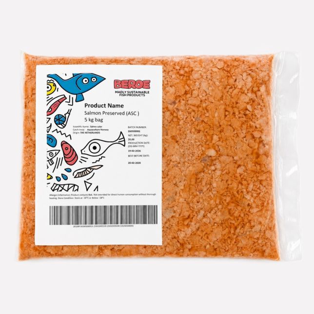 Pulled zalm (ASC) 5 KG