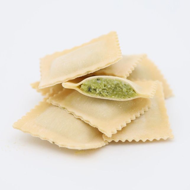 Ravioli doperwt pecorino