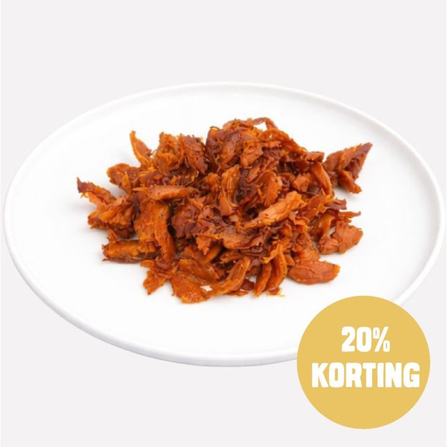 Plantaardige Pulled Beef