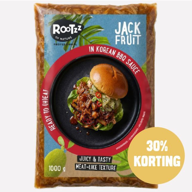Jackfruit in Korean barbecue sauce