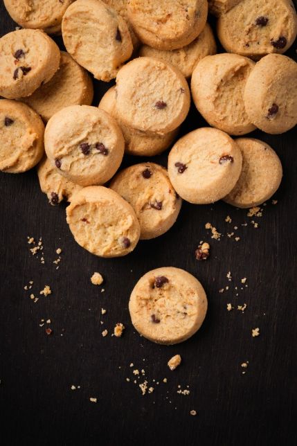 Sinaasappel choco koekjes
