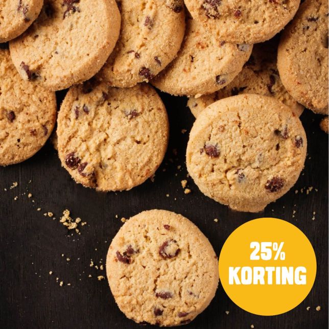 Sinaasappel Choco Koekjes (middelgroot)