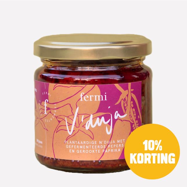 V'duja - pittige worst (plantaardig)