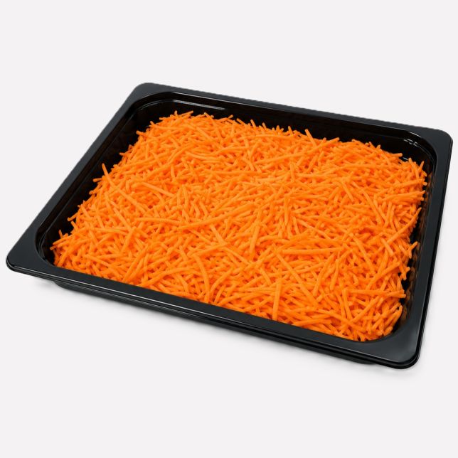 Winterpeen oranje gesneden jullienne 3 mm
